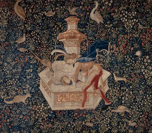 Tapestry- Narcissus av Unbekannt Unbekannt